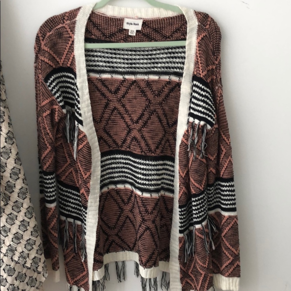 Tribal Oversized cardigan